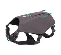 RUFFWEAR Harnais pour Chien de Tous Les Jours avec Poches, Switchbak Harness, Confort Tout au Long de la journée avec Poches intégrées pour Les randonnées de Courte journée, Granite Gray