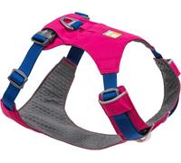 RUFFWEAR Harnais pour Chien Hi & Light, Équipement de Marche et d'aventure Ultra léger et à Profil Bas, entièrement réglable, Anneau V-Ring en Aluminium pour la Laisse, Alpenglow Pink Large/X-Large