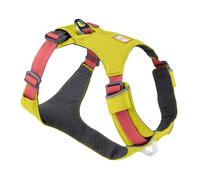RUFFWEAR Harnais pour Chien Hi & Light, Équipement de Marche et d'aventure Ultra léger et à Profil Bas, entièrement réglable, Anneau V-Ring en Aluminium pour la Laisse, Lichen Green (XXXS, 23-33cm)