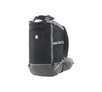 Ruffwear Hitch Hiker Sac à Dos de Transport pour Chien, Harnais intégré et Sangles rembourrées, Respirant et Confortable, entièrement ventilé, Basalt Gray, Small