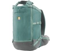 Ruffwear Hitch Hiker Sac à Dos de Transport pour Chien, Harnais intégré et Sangles rembourrées, Respirant et Confortable, entièrement ventilé, River Rock Green, X-Small