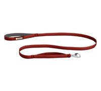 RUFFWEAR Laisse Front Range, légère et résistante de 1,5 m avec poignée rembourrée et Clip Crux pivotant sécurisé, Sangle Tubelok compacte et profilée, Red Clay