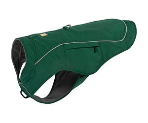 Ruffwear, Manteau Fuse Veste Harnais pour Chien Vert persistant Taille S