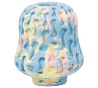 Ruffwear Morel Jouet pour Chiens, Interactif, 9,5cm, Kauresistent, Bleu Prism