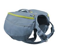 RUFFWEAR Palisades - Sac modulaire pour chien et sac de voyage, sac à dos léger pour randonnée et promenade avec harnais intégré, taille XS, lac glacier
