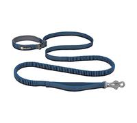 Ruffwear, Roamer Laisse élastique pour Chien pour la Course, Le vélo ou la randonnée, Peut être utilisée à la Main ou Les Mains Libres, Bleu Orion, 2,3 à 3,3 m