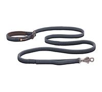 Ruffwear, Roamer Laisse élastique pour Chien pour la Course, Le vélo ou la randonnée, Peut être utilisée à la Main ou Les Mains Libres, Granite Gray, 2,3 à 3,3 m