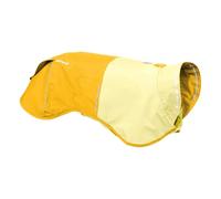 RUFFWEAR Sun Shower Veste de Pluie pour Chien de Taille Moyenne, imperméable et légère et résistante aux intempéries pour Chien, Taille M, Jaune minéral