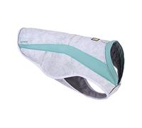RUFFWEAR Swamp Cooler Vest, Veste pour Chien pour Temps Chaud, SPF 50+, Couverture maximale, Housse de Refroidissement avec Harnais/Portail de Laisse, Sage Green (XX-Small, 33-43 cm)