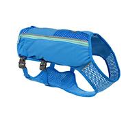 RUFFWEAR Trail Runner Gilet d'hydratation pour Chien léger et léger avec Point d'attache pour Laisse, Comprend Deux flacons Souples, Blue Pool, Small
