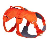 Ruffwear Web Master Harnais pour Chien avec poignée et Boucle améliorée, réglable et léger pour Les promenades et randonnées, Anti-Fuite, sans Traction, Respirant et Confortable, Blaze Orange, M