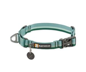 RUFFWEAR Web Reaction Collier pour chien de très petite taille, collier martingale réglable avec anneau en V en aluminium et libération latérale, collier en tissu réfléchissant avec sangle tubulaire,