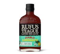 Rufus Teague Sauce Diablo Limonajo 396g - Sauce BBQ piquante au citron vert, jalapeño & chili - Pour tacos, ribs, poulet - Cadeau grill épicé homme