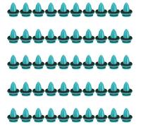 Rufutle Clips Voiture pour BMW E60 E61 E39 E46 E52, Rivets de Fixation de Voiture à Trou de 9 mm Rivets de retenue en Plastique Vert