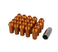 Rufutle Écrous De Roue pour Mazda CX-3 MX-5 Roadster, pour Lincoln Aviator MKC MKZ, pour Suzuki S-Cross Swift SX4, 20 pièces écrous de Roue + 1 clé M12x1,5 Hex 19 mm 7075-T6