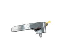 Rufutle Poignée de Porte intérieure de Voiture pour Jeep Liberty 3.7L 2008-2012, Poignée de Porte intérieure chromée Avant/arrière Gauche/Droite 68033460AA/68033461AA