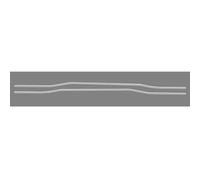 Rufutle Stickers Voiture pour Renault Twingo 3, 2 pièces Autocollants en Vinyle pour portière de Voiture Motif Lignes Fines