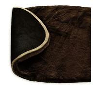 Rug Fluffy 080Cmround Brown