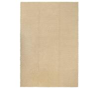 Rug Rectangular Navy Blue 63"x90.6" Cotton carpet floor mat cotton rug vidaXL