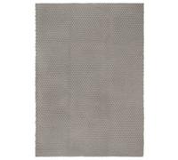 Rug Rectangular Navy Blue 63"x90.6" Cotton carpet floor mat cotton rug vidaXL