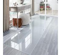 Rug Runner Vinyl, Waterproof Floor Protector Mat for High Traffic Areas | Tapis en vinyle transparent, protection imperméable pour sols, idéal pour cuisines et zones à fort trafic