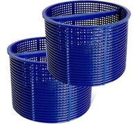 Rugam SPX1082CA Lot de 2 paniers d'écumoire pour écumoire de piscine Hayward, panier filtrant avec poignée compatible avec Aladdin B-152 Hayward SPX1082CA SP1082C Select Écumoire automatique, bleu