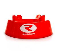 RUGBIER | Tee de Rugby Professionnel Standard - Tee de Frappe pour Coups de Pied, transformations, entraînement - Support de Ballon de Rugby Haute stabilité - Accessoire compétition de Rugby - Rouge