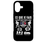 Rugby ce Que Je Fais Rugby Fan Joueur de Rugby France Drôle Coque pour iPhone 17