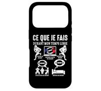 Rugby ce Que Je Fais Rugby Fan Joueur de Rugby France Drôle Coque pour iPhone 17 Pro