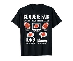 Rugby ce que je fais rugby Joueurs de Rugby Enfant Drôle T-Shirt