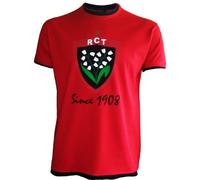 RUGBY CLUB TOULONNAIS T-Shirt RCT Toulon - Collection Officielle Top 14 - Taille Enfant garçon 8 Ans