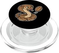 Rugby Cobra avec Balle Dessin animé PopSockets PopGrip pour MagSafe