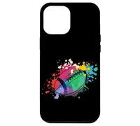 Rugby coloré Joueur de Rugby entraîneur Sport Football Coque pour iPhone 12 Pro Max
