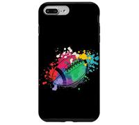 Rugby coloré Joueur de Rugby entraîneur Sport Football Coque pour iPhone 7 Plus/8 Plus