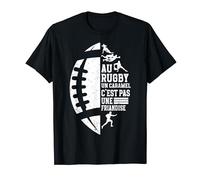 Rugby Drôle Caramel C'est Pas Une Friandise Sportif T-Shirt