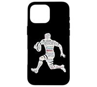 Rugby et Vocabulaire de Rugbyman Cadeau Expressions Lexique Coque pour iPhone 16 Pro Max