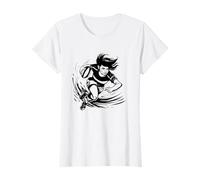 Rugby féminin look comique T-Shirt