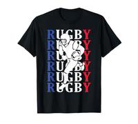 Rugby Joueurs de Rugby Amateur Enfant garçon ritro T-Shirt