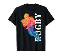 Rugby Joueurs de Rugby Amateur Enfant garçon ritro T-Shirt
