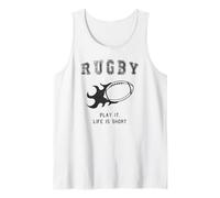 Rugby : la Vie est Courte Débardeur