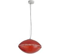 Rugby Moderne Pendentif éclairage Dessin Animé Lustre en Verre Rouge Suspension Lumière Suspendue Lumières Suspendues pour Parc D’Attractions Salon Chambre De Garçons Chambre D’Enfants Cham