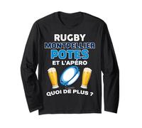 Rugby Montpellier Potes Apéro MHR Bière Amitié Supporter Manche Longue