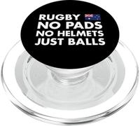 Rugby No Pads No Casques Just Balls Australia Rugby PopSockets PopGrip pour MagSafe