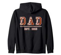 Rugby Papa 2015 Anniversaire Père Fête Pères Vintage Sweat à Capuche