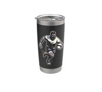 Rugby Player Team Sports for Boys Gobelet isotherme en acier inoxydable double paroi