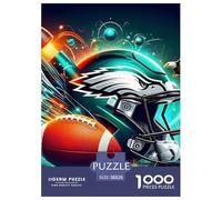 Rugby Puzzle 1000 Piezas Para Adultos, Juegos Educativos, Antiestrés, Ejercita Memoria Para Adultos/niños ≥12 Años 38x26cm/1000pcs