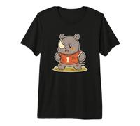 Rugby Rhino Player Maillot 1 T-Shirt Haut de Gamme