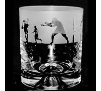 rugby - verre à whisky 30cl en verre Animo de The Milford Collection