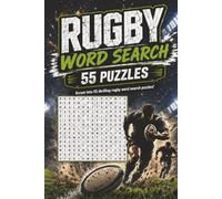 Rugby Word Search Book: Rugby Themed Word Search With Easy To Read Text Including Techniques, Terminology And Kit | 6x9 Inches, 110 Pages | 55 ... Gift For Holidays And Special Occasions