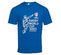Rugby World Cup T-Shirt RWC - Collection Officielle Coupe du Monde de Rugby 2023 - Taille XL